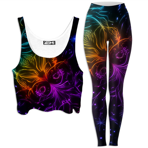 Flowstate Crop Top and Leggings Combo - iEDM