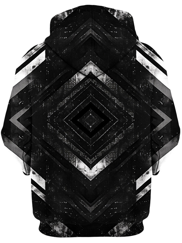 Fractured Core Unisex Zip-Up Hoodie - iEDM