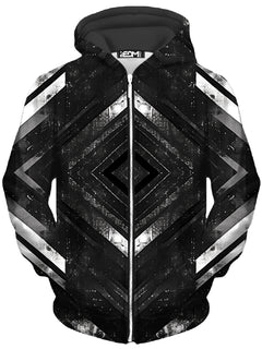 iEDM - Fractured Core Unisex Zip-Up Hoodie