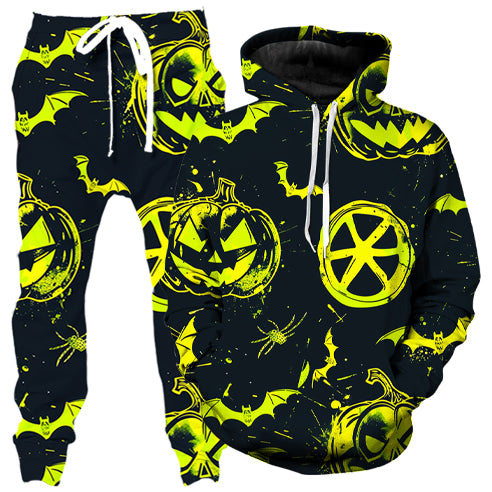 Ghoul Glow Hoodie and Joggers Combo - iEDM