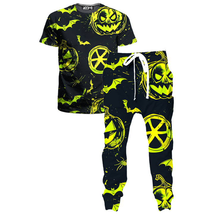 Ghoul Glow T-Shirt and Joggers Combo - iEDM