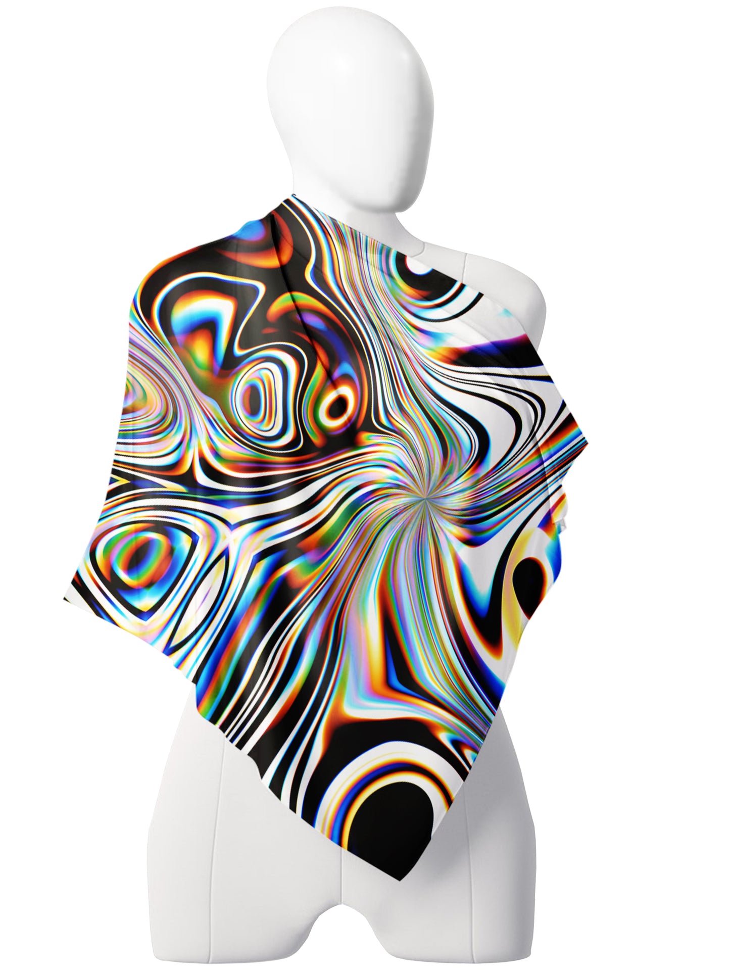 Oil Aura Rave Scarf, Glass Prism Studios, | iEDM