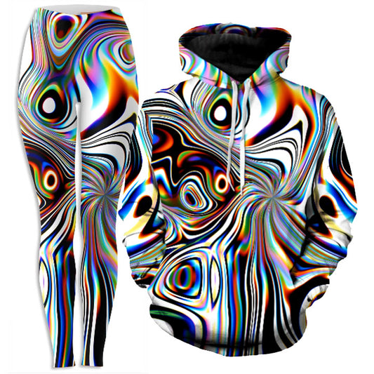 Oil Aura Hoodie and Leggings Combo - iEDM