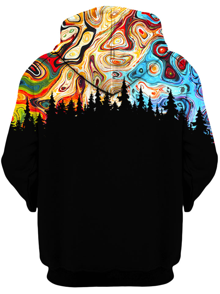 Night Sky Unisex Zip-Up Hoodie - iEDM