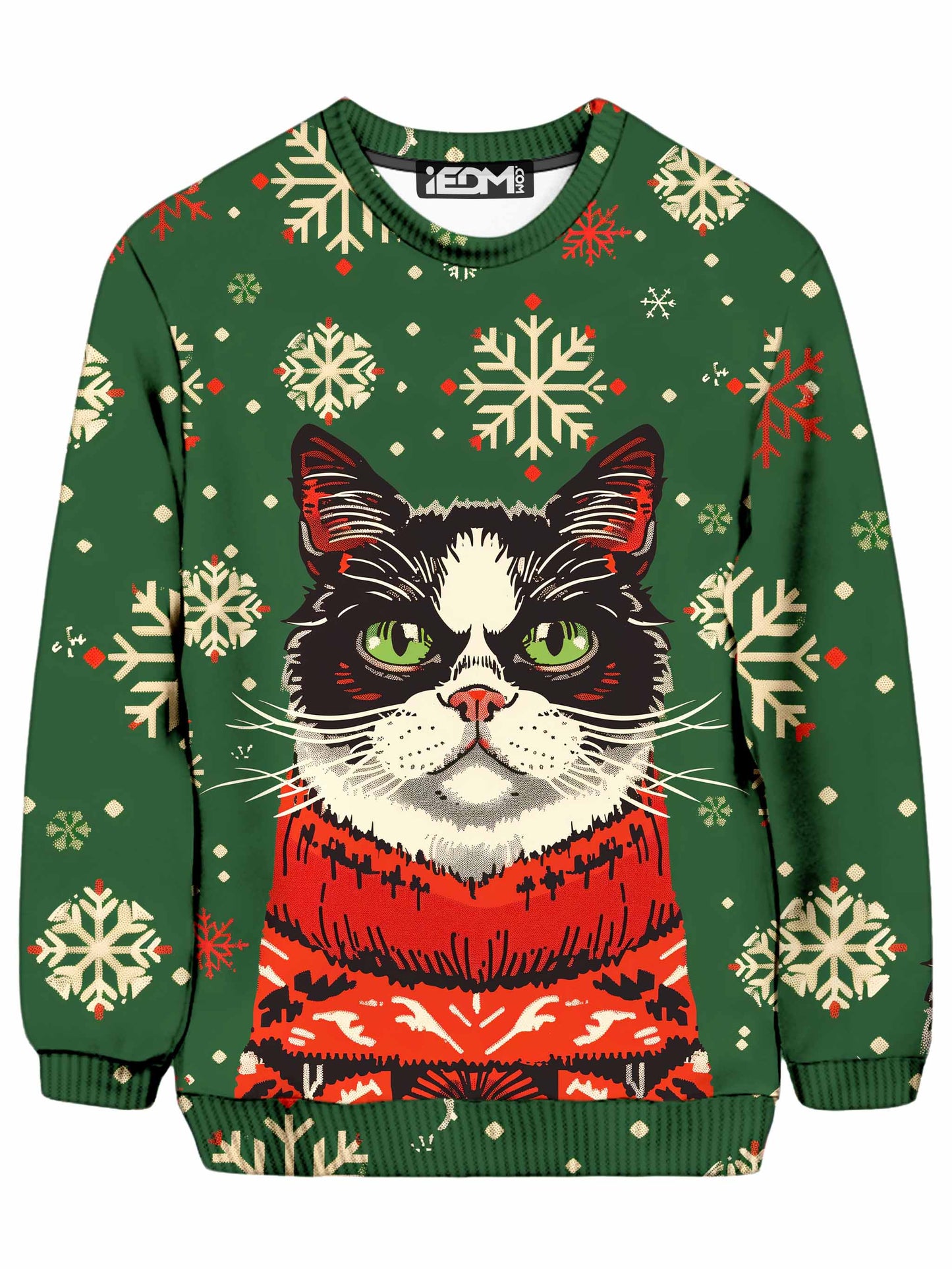 Grumpy Cat Christmas Ugly Sweatshirt