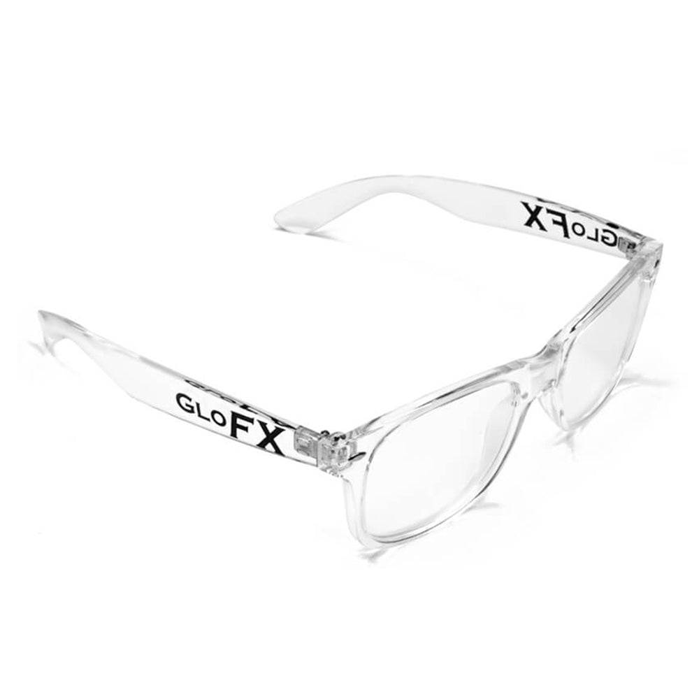 Clear Ultimate Heart-Effect Diffraction Glasses, GloFX, | iEDM