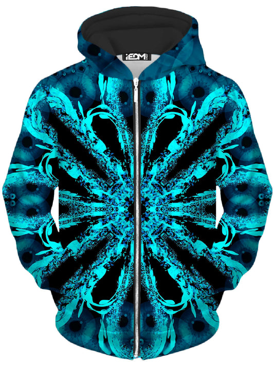 Hidden Eye Unisex Zip-Up Hoodie, Noctum X Truth, | iEDM