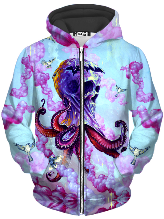 Higher Spires Unisex Zip-Up Hoodie - iEDM