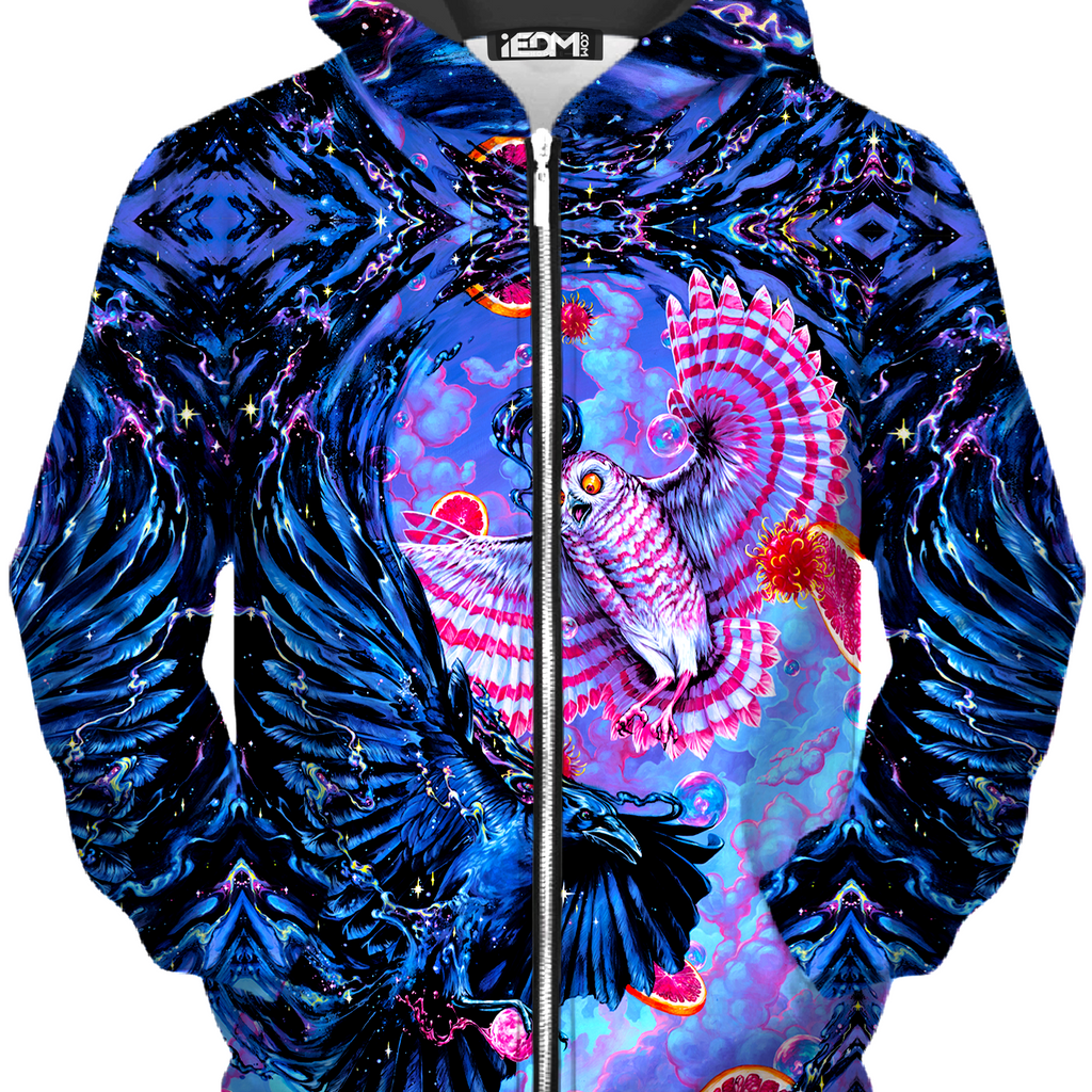 Holding Space Unisex Zip-Up Hoodie - iEDM