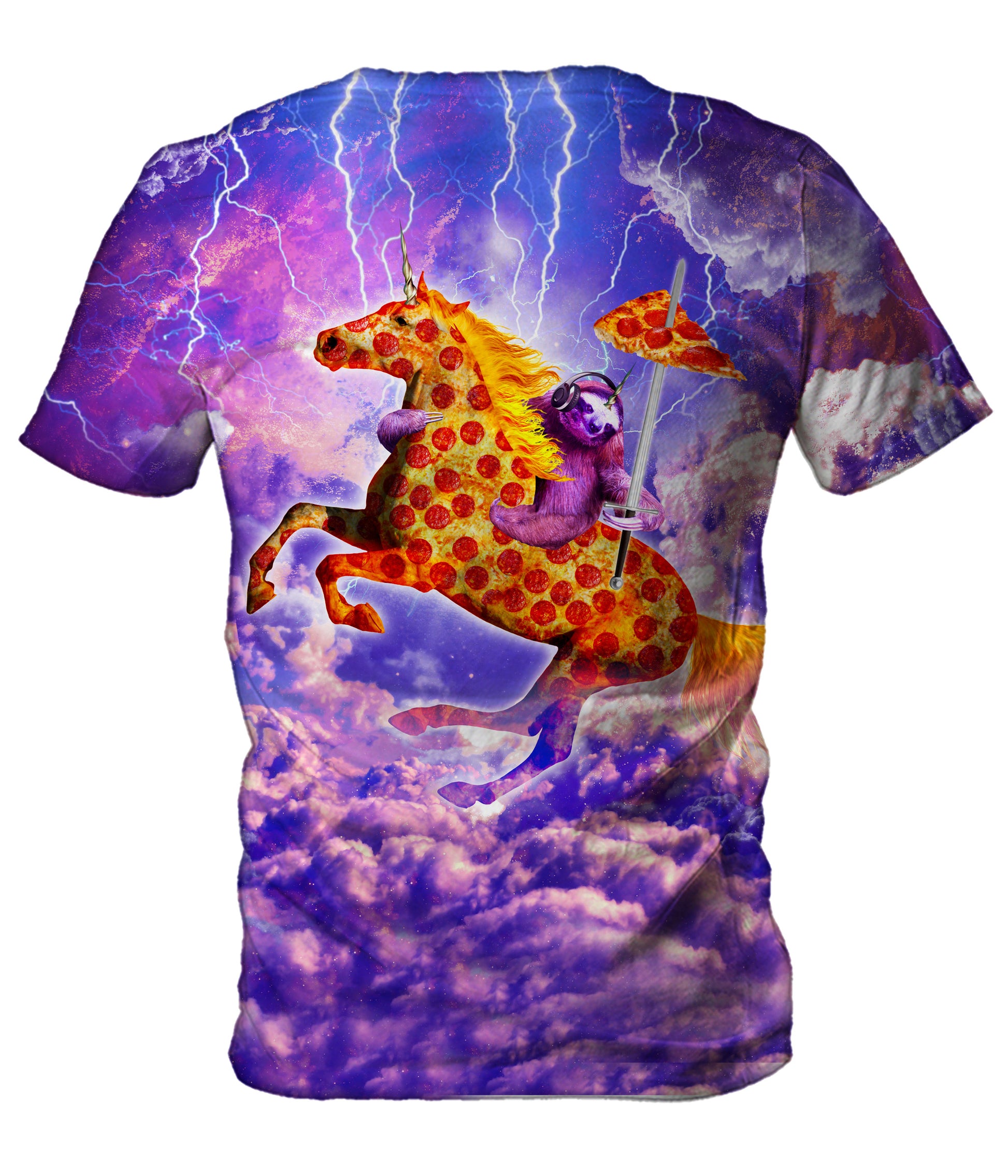 Horse Pepperoni Men's T-Shirt, On Cue Apparel, | iEDM