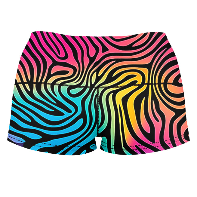 Hypnotica High-Waisted Women's Shorts - iEDM