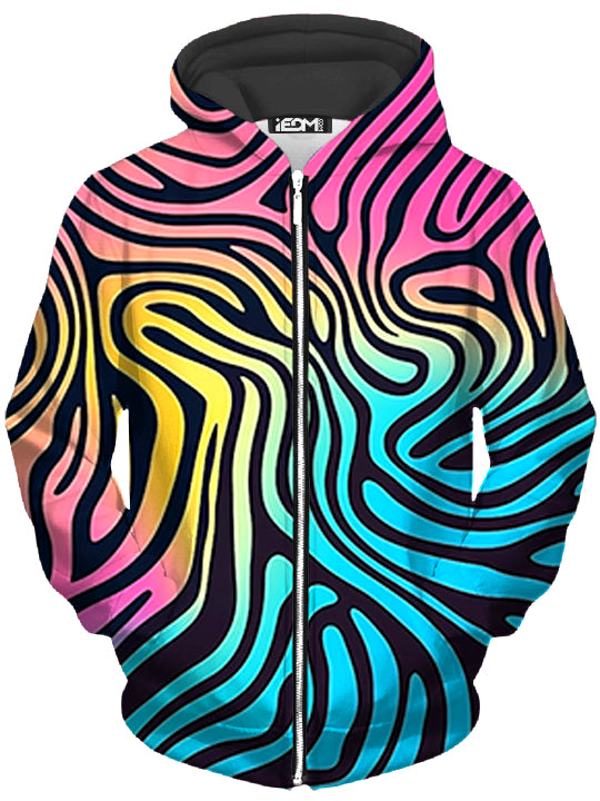 Hypnotica Unisex Zip-Up Hoodie - iEDM
