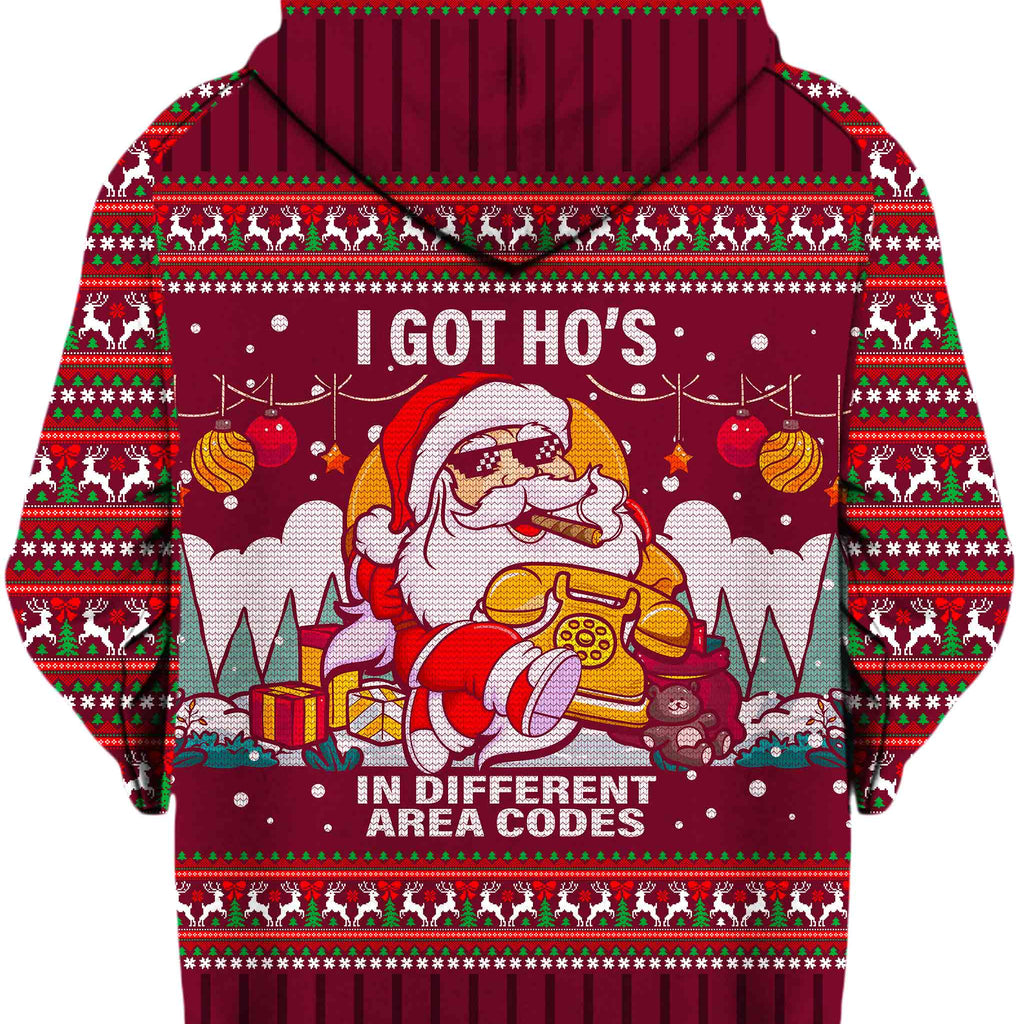 Santa Pimp Unisex Hoodie - iEDM