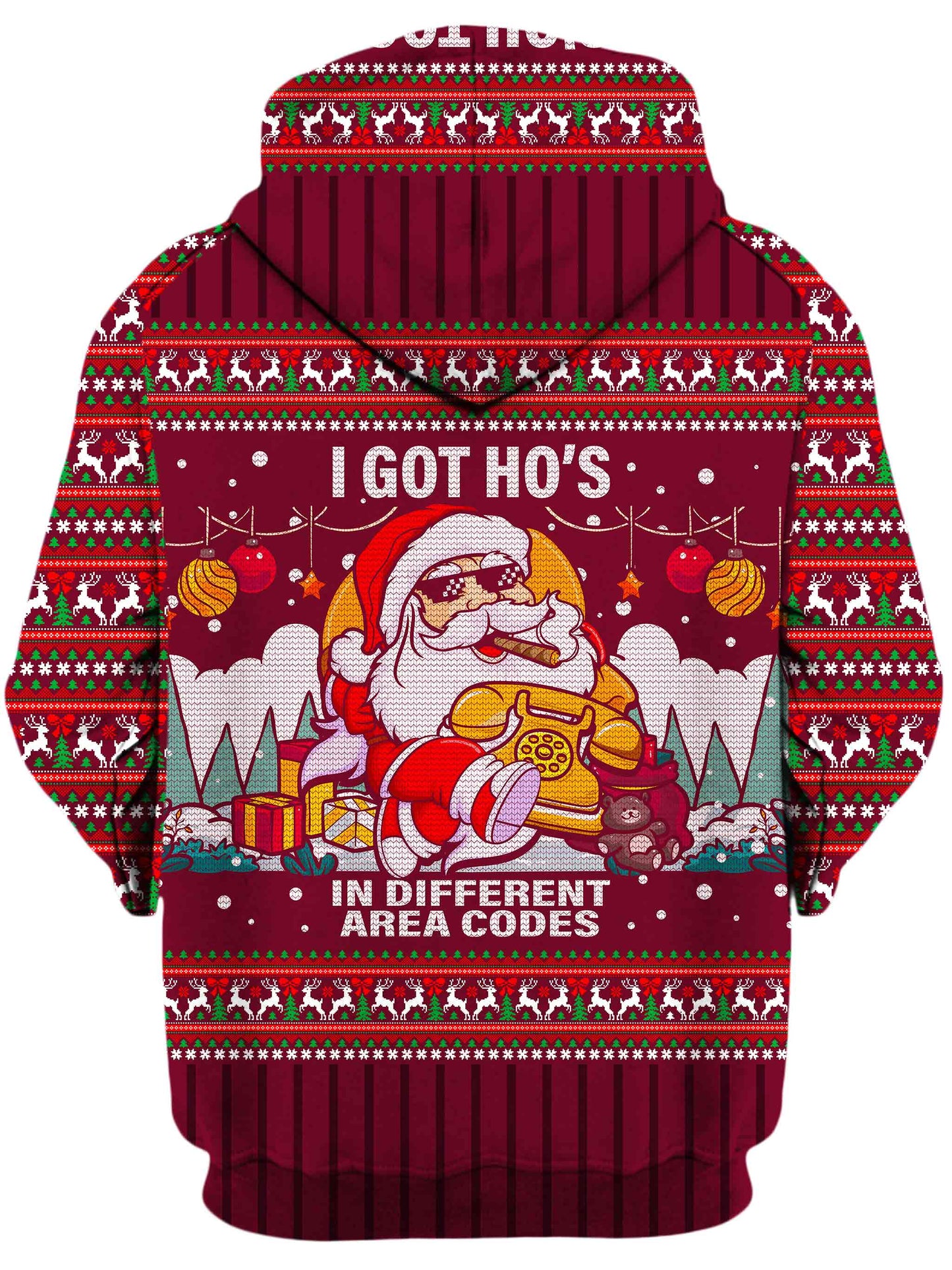 Santa Pimp Unisex Hoodie - iEDM