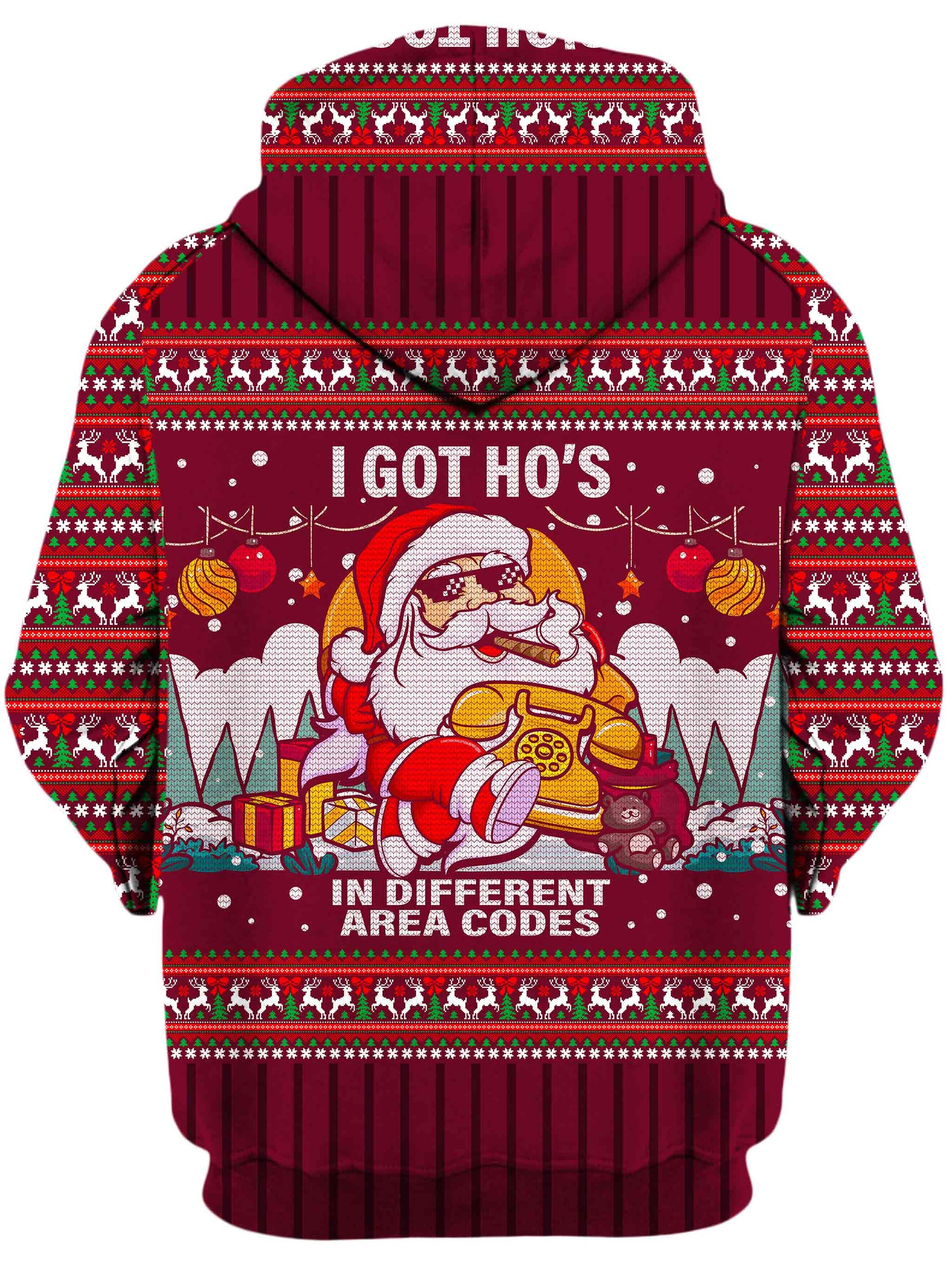 Santa Pimp Unisex Hoodie - iEDM
