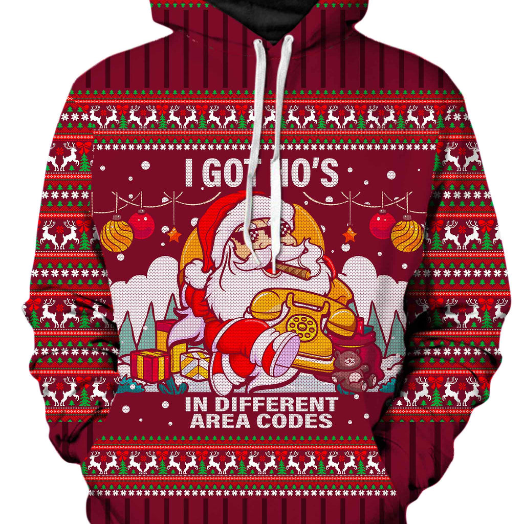 Santa Pimp Unisex Hoodie - iEDM