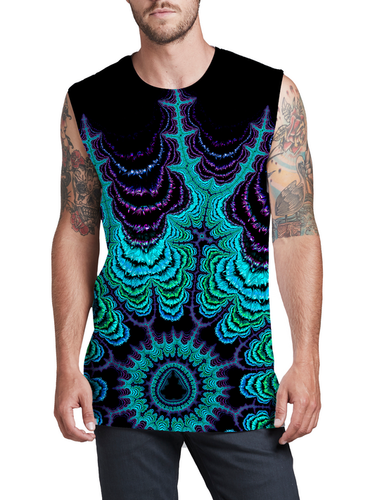 Iced Mantra Cake Men's Muscle Tank, Noctum X Truth, | iEDM