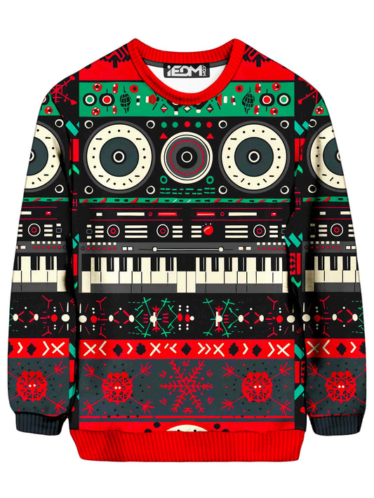 Jingle Decks Christmas Ugly Sweatshirt - iEDM