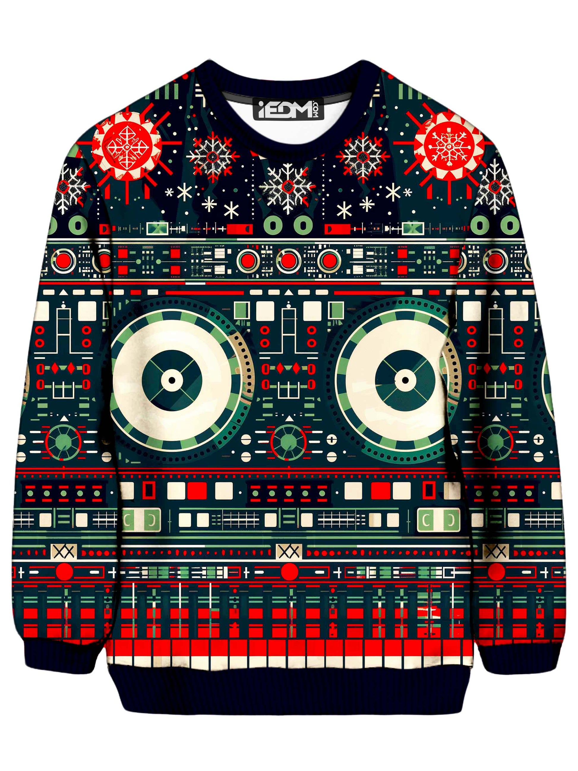 Jolly Decks Christmas Ugly Sweatshirt - iEDM