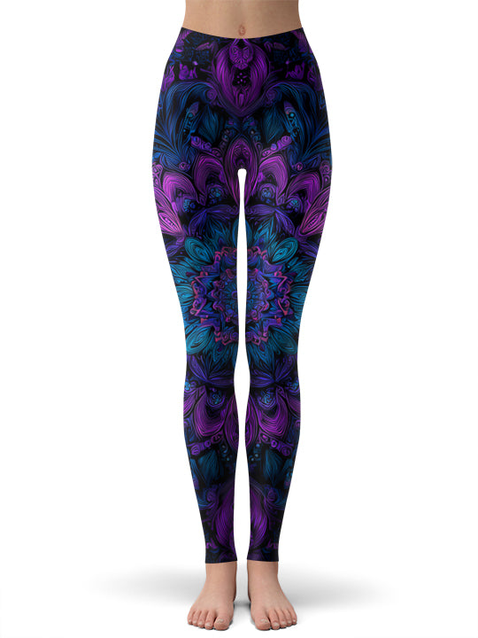 Lotus of Light Crop Top and Leggings Combo - iEDM