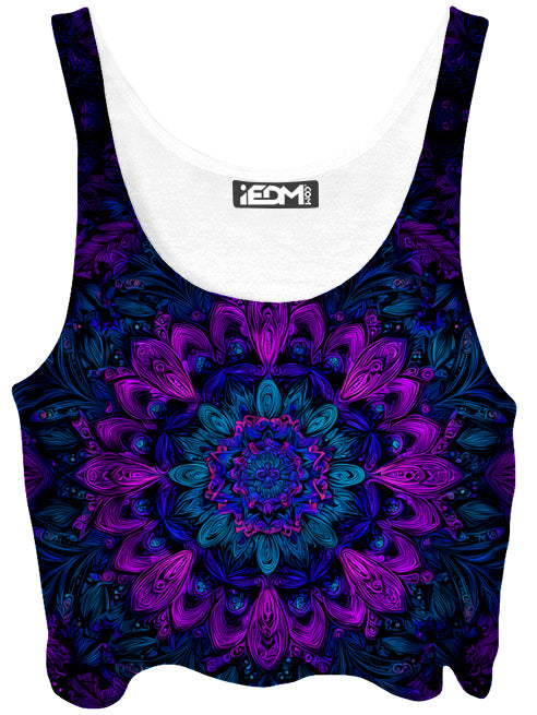Lotus of Light Crop Top and Leggings Combo - iEDM