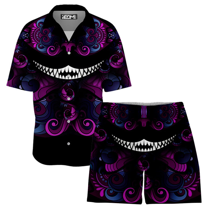 iEDM Down the Rabbit Hole Lounge Shirt and Shorts Combo