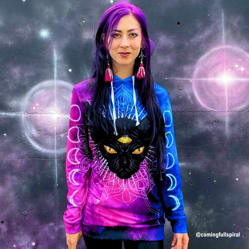 Prophet Cat Hoodie Dress, Noctum X Truth, | iEDM