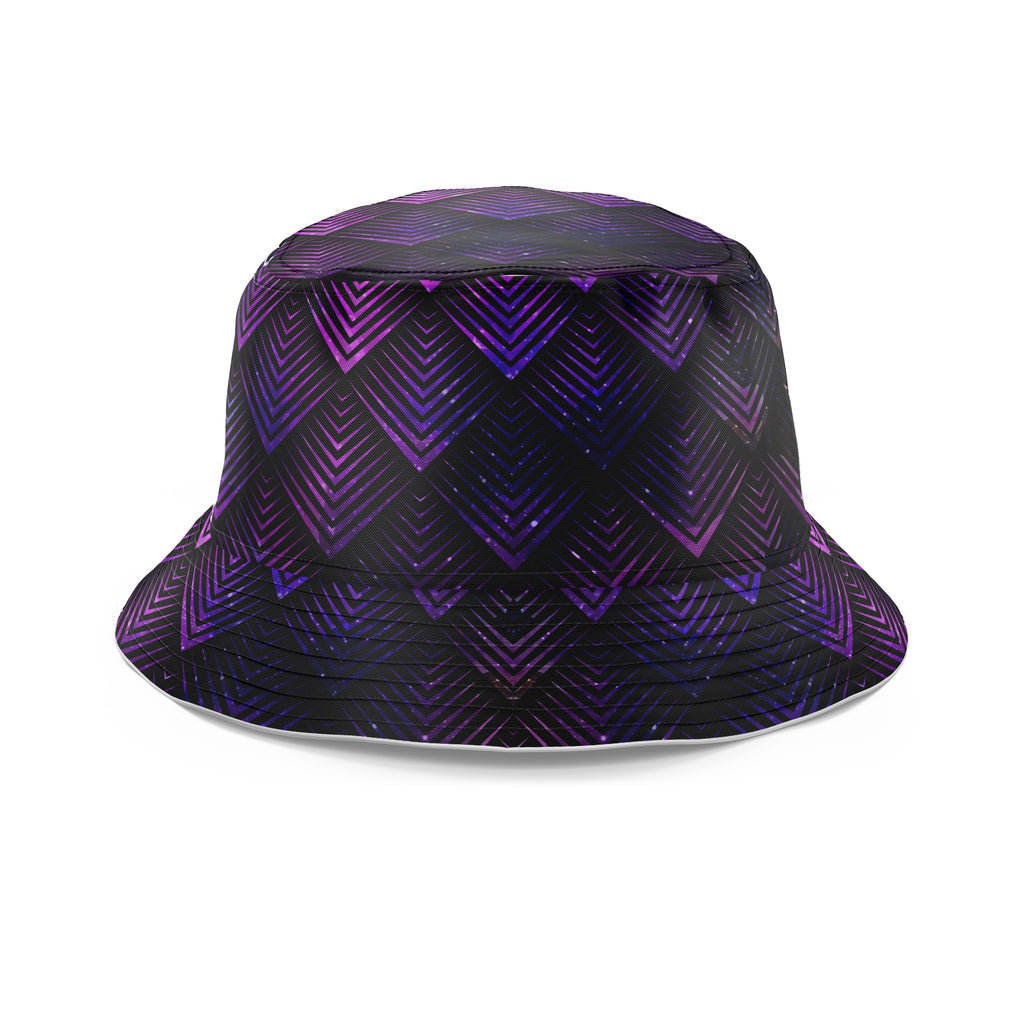 Galactic Dragon Scale Purple T-Shirt and Shorts with Bucket Hat Combo, Noctum X Truth, | iEDM