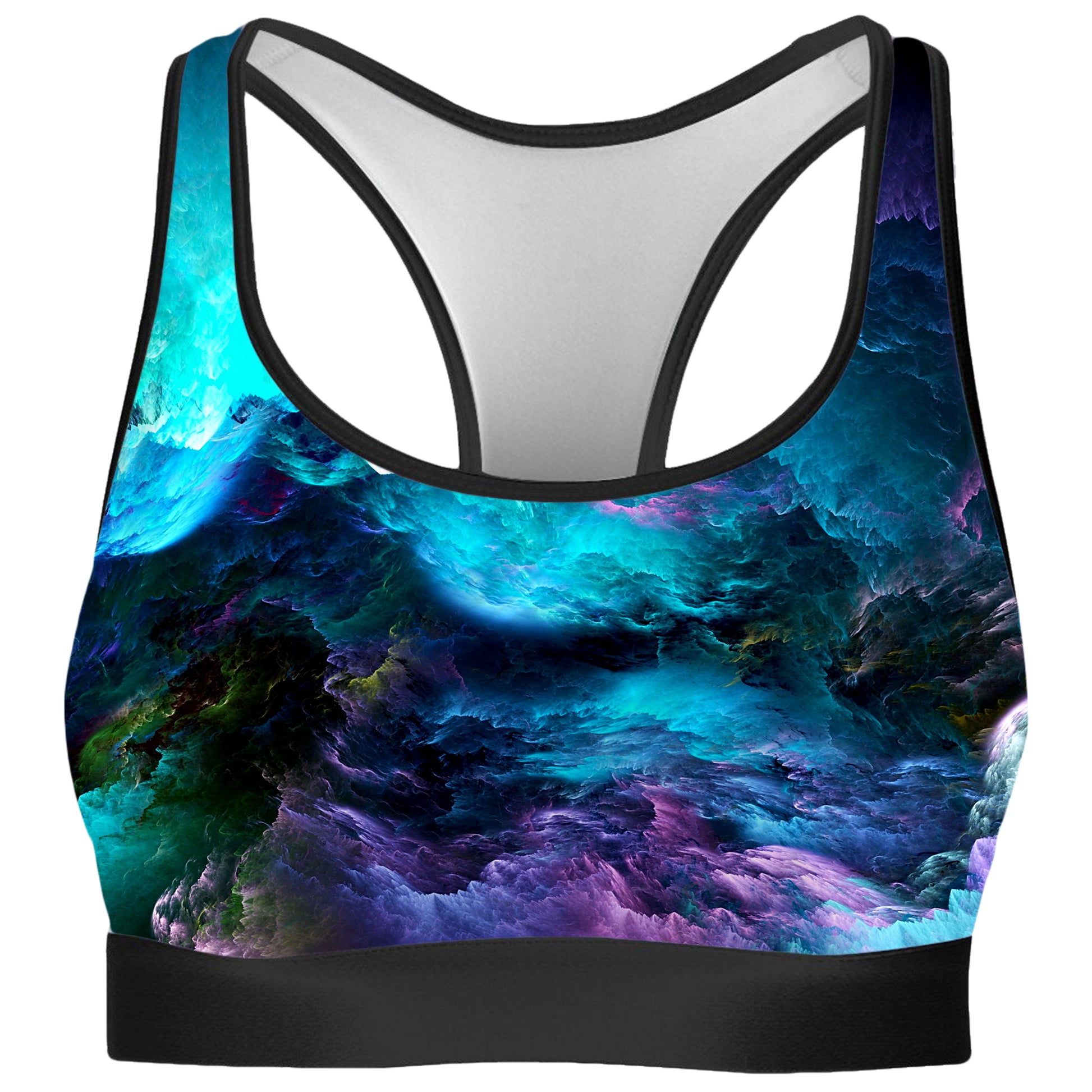 Dream Waves Rave Bra and High Waist Booty Shorts Combo, Noctum X Truth, | iEDM