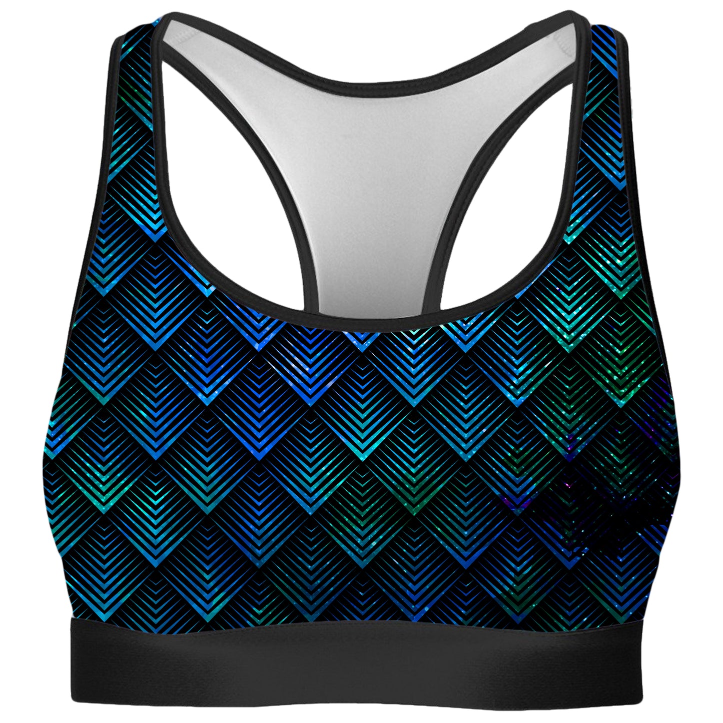 Galactic Dragon Scale Teal Rave Bra, Noctum X Truth, | iEDM