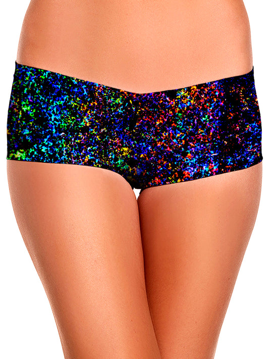 Lightning Rainbow Booty Shorts - iEDM