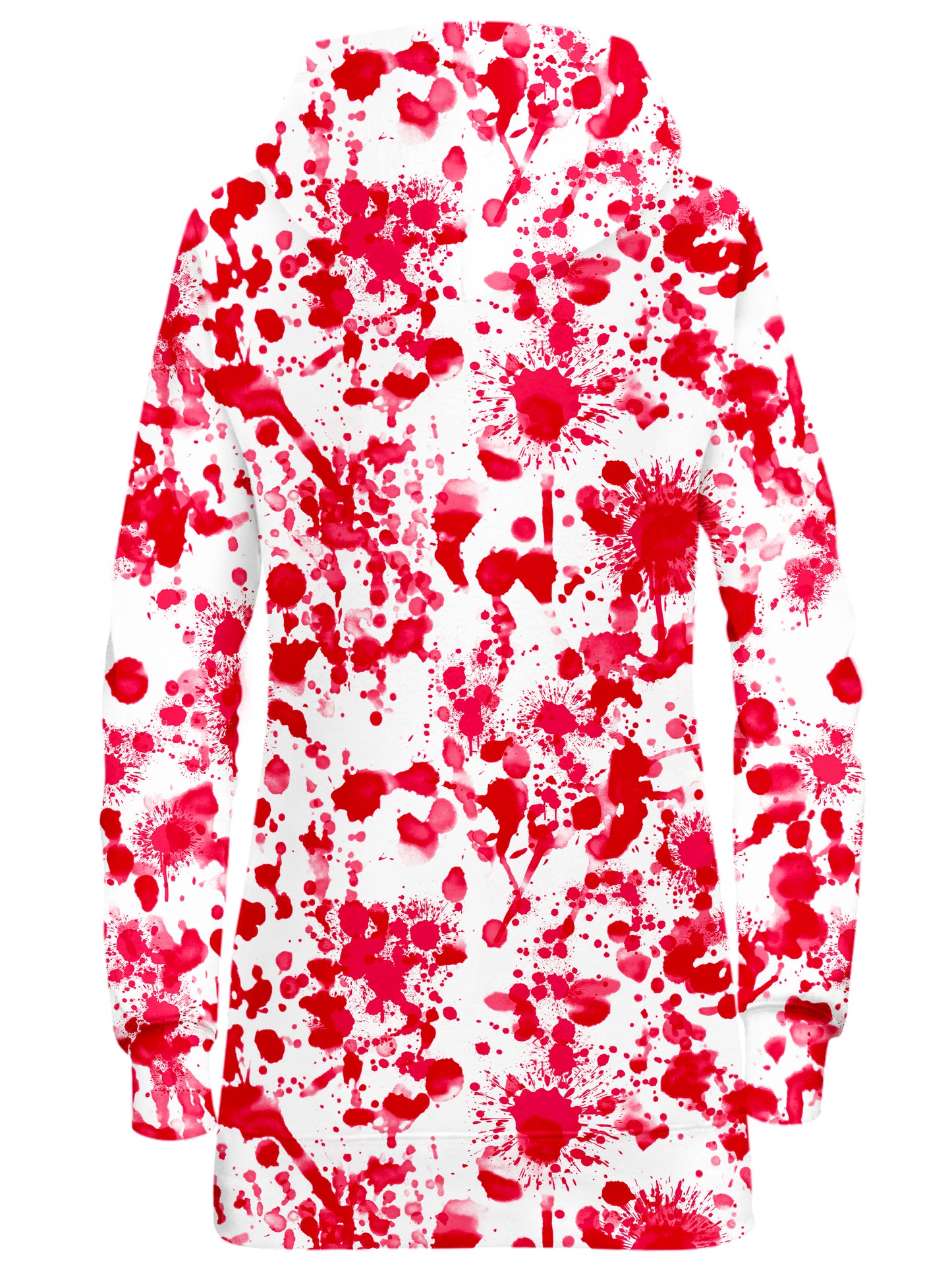 White Blood Print Hoodie Dress, Nakari Studios, | iEDM