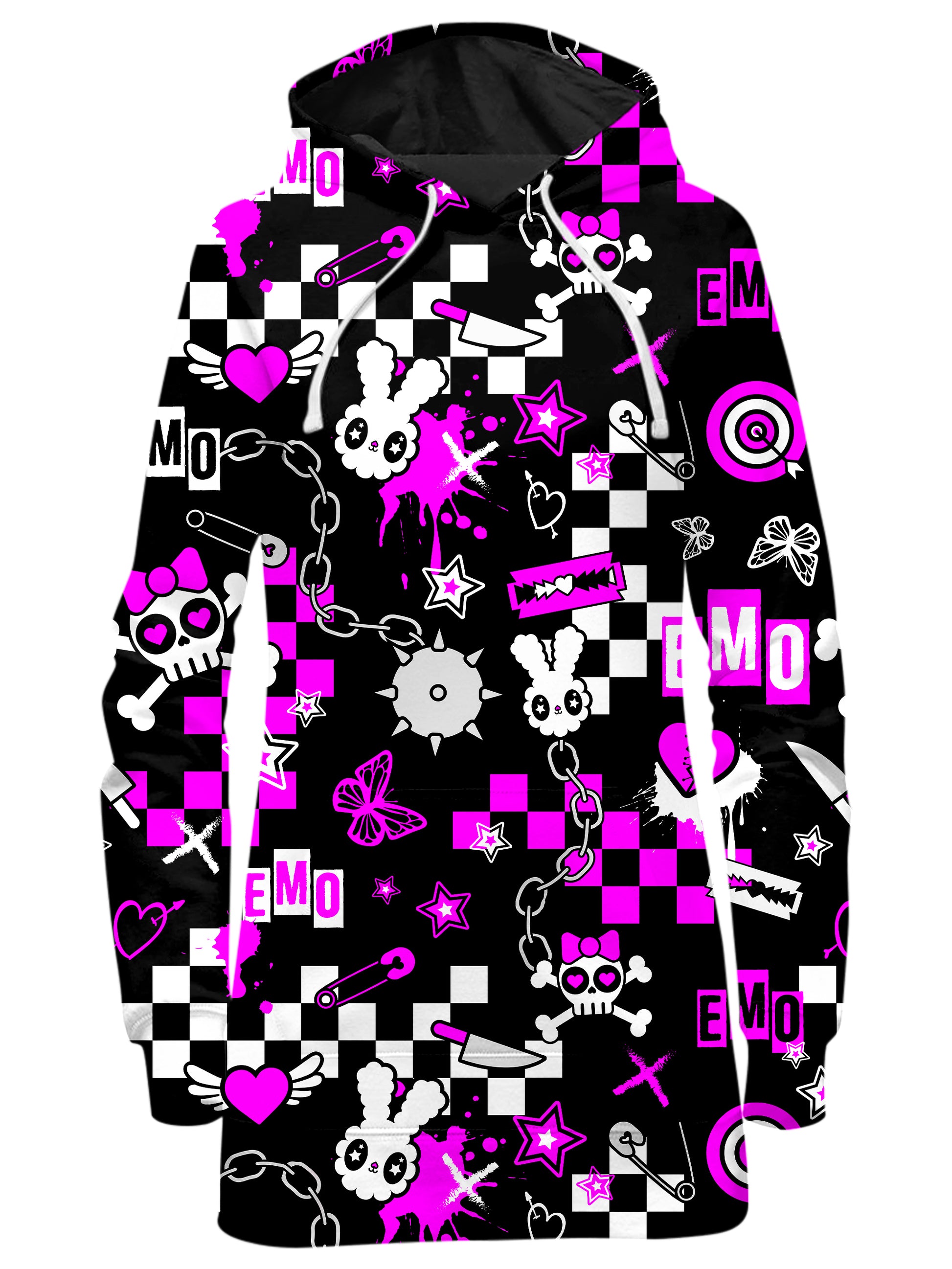 Emo Halloween Hoodie Dress Emo Halloween Hoodie Dress