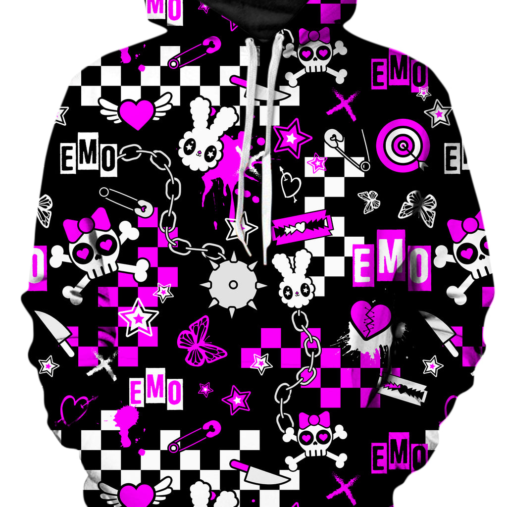Emo Halloween Unisex Hoodie, Nakari Studios, | iEDM