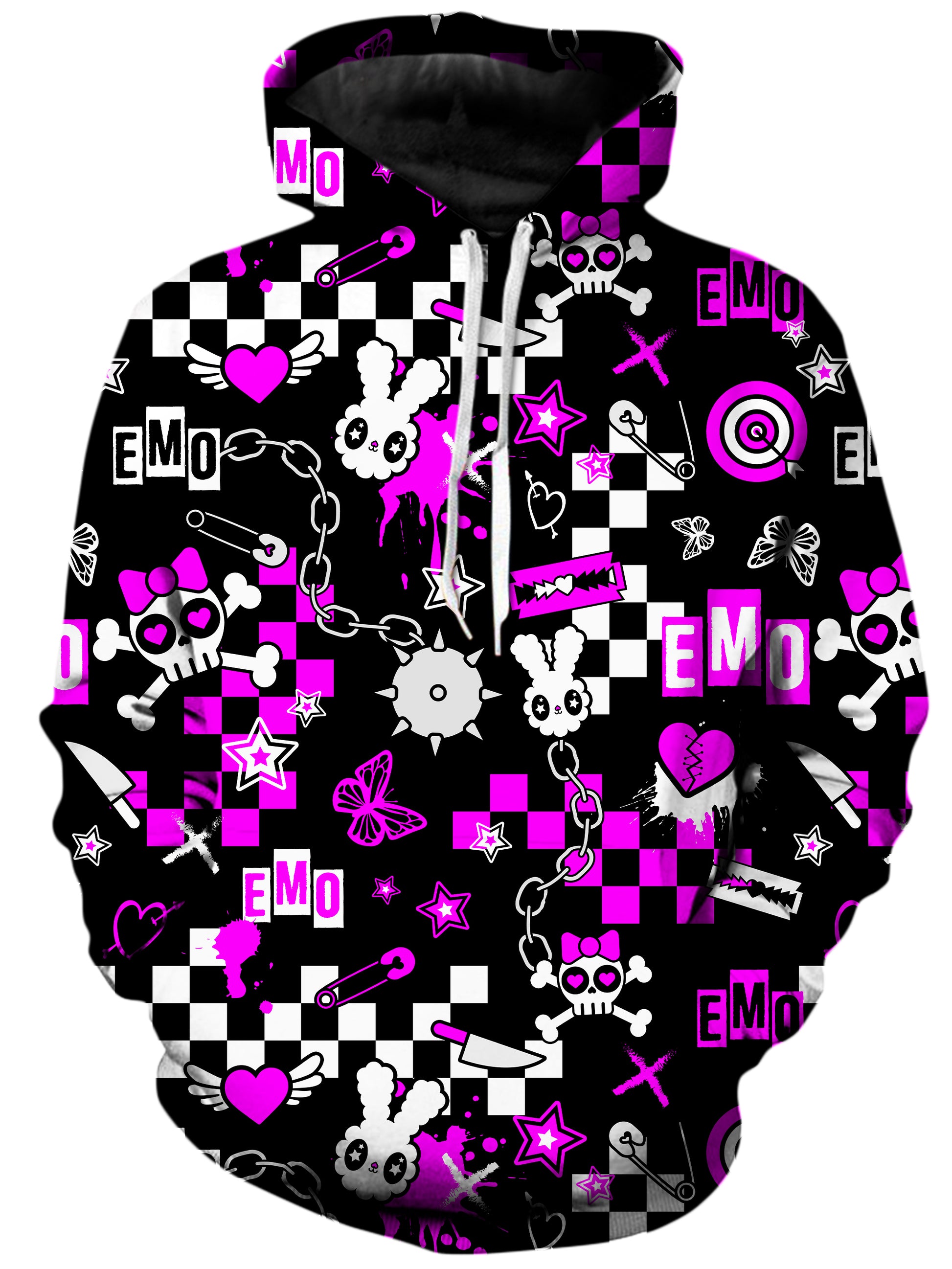 Emo Halloween Unisex Hoodie, Nakari Studios, | iEDM