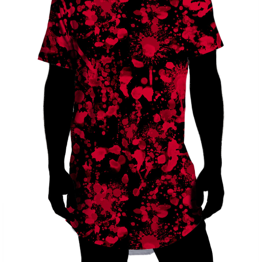 Bloody Black Drop Cut T-Shirt, Nakari Studios, | iEDM