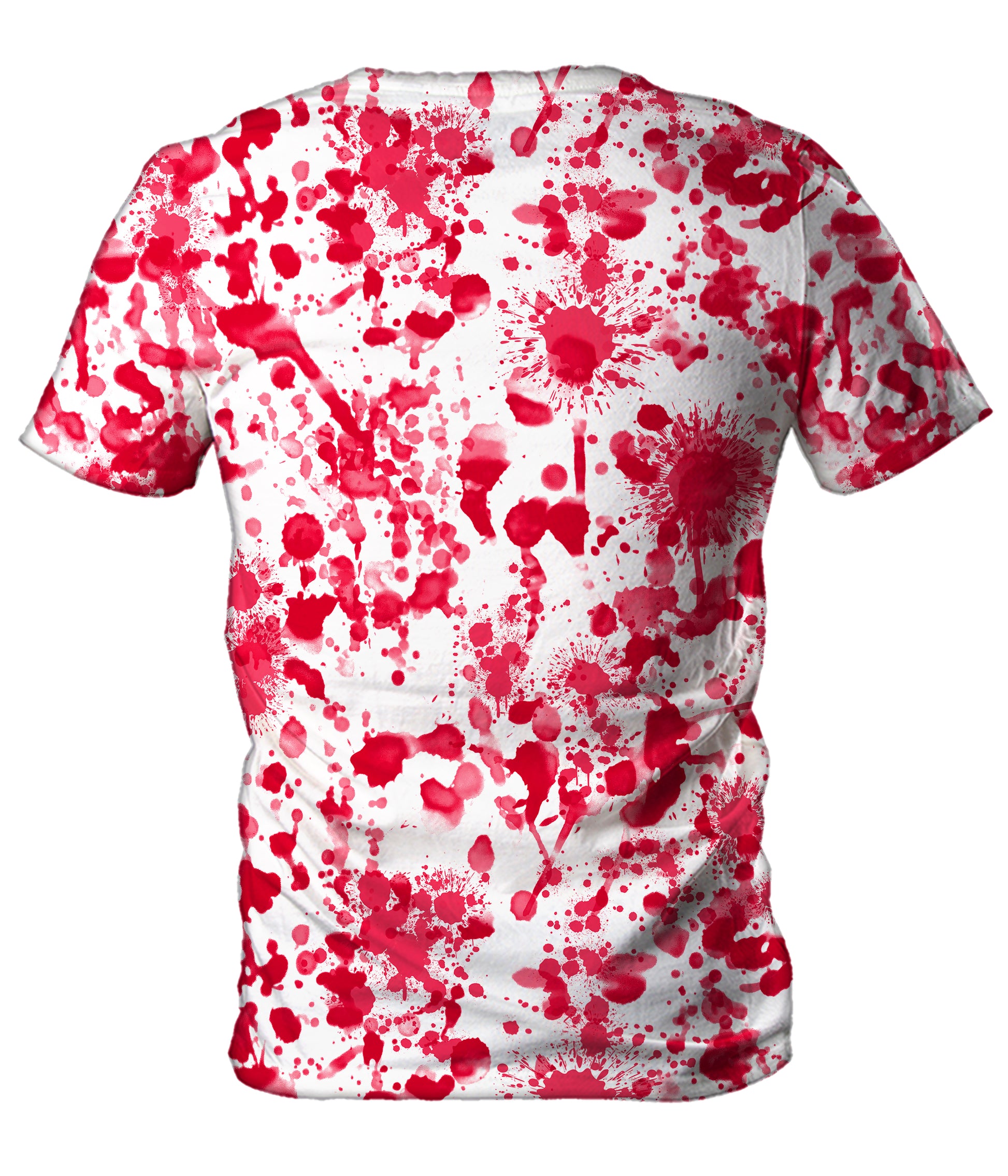 White Blood Print Men's T-Shirt, Nakari Studios, | iEDM