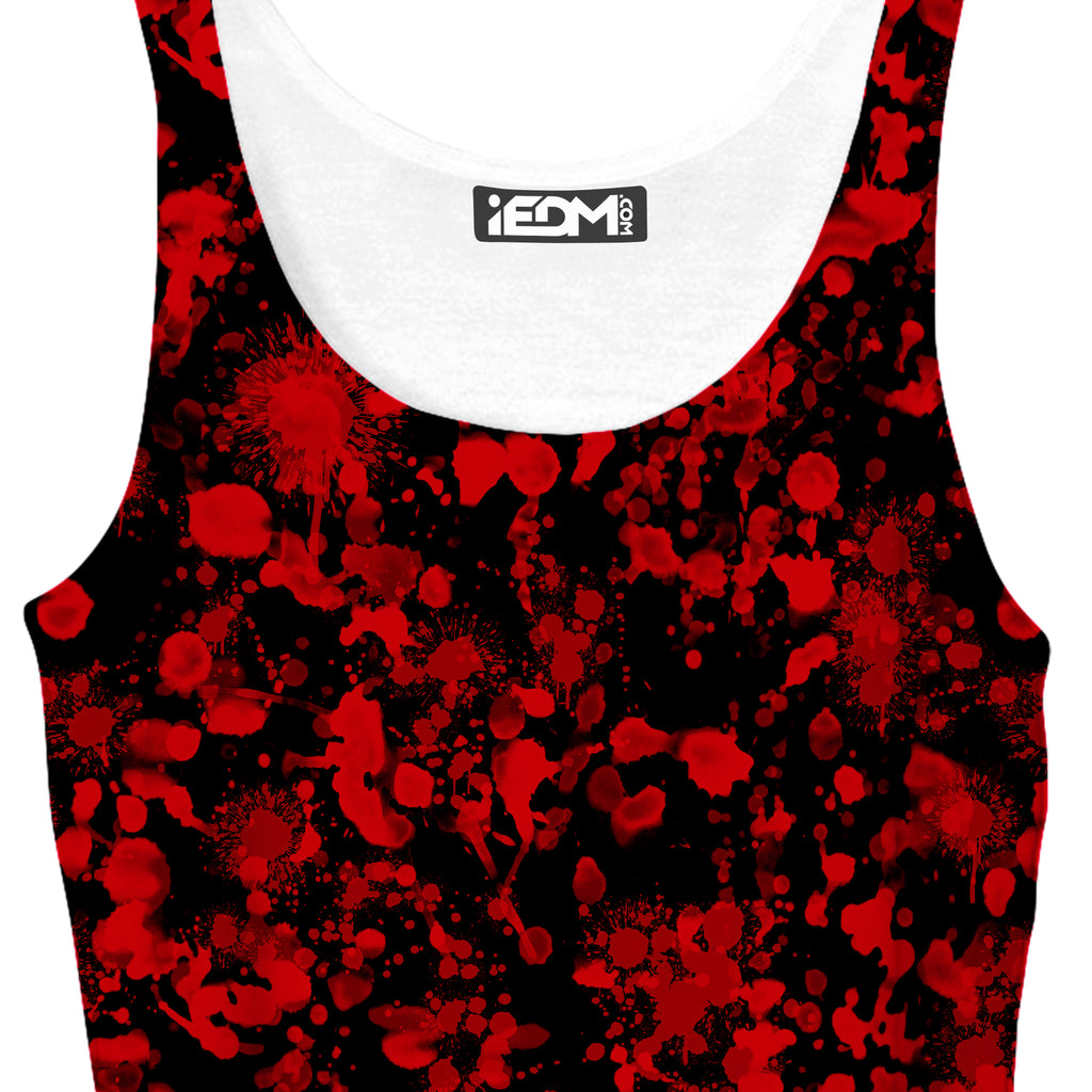 Bloody Black Crop Top and Leggings Combo, Nakari Studios, | iEDM