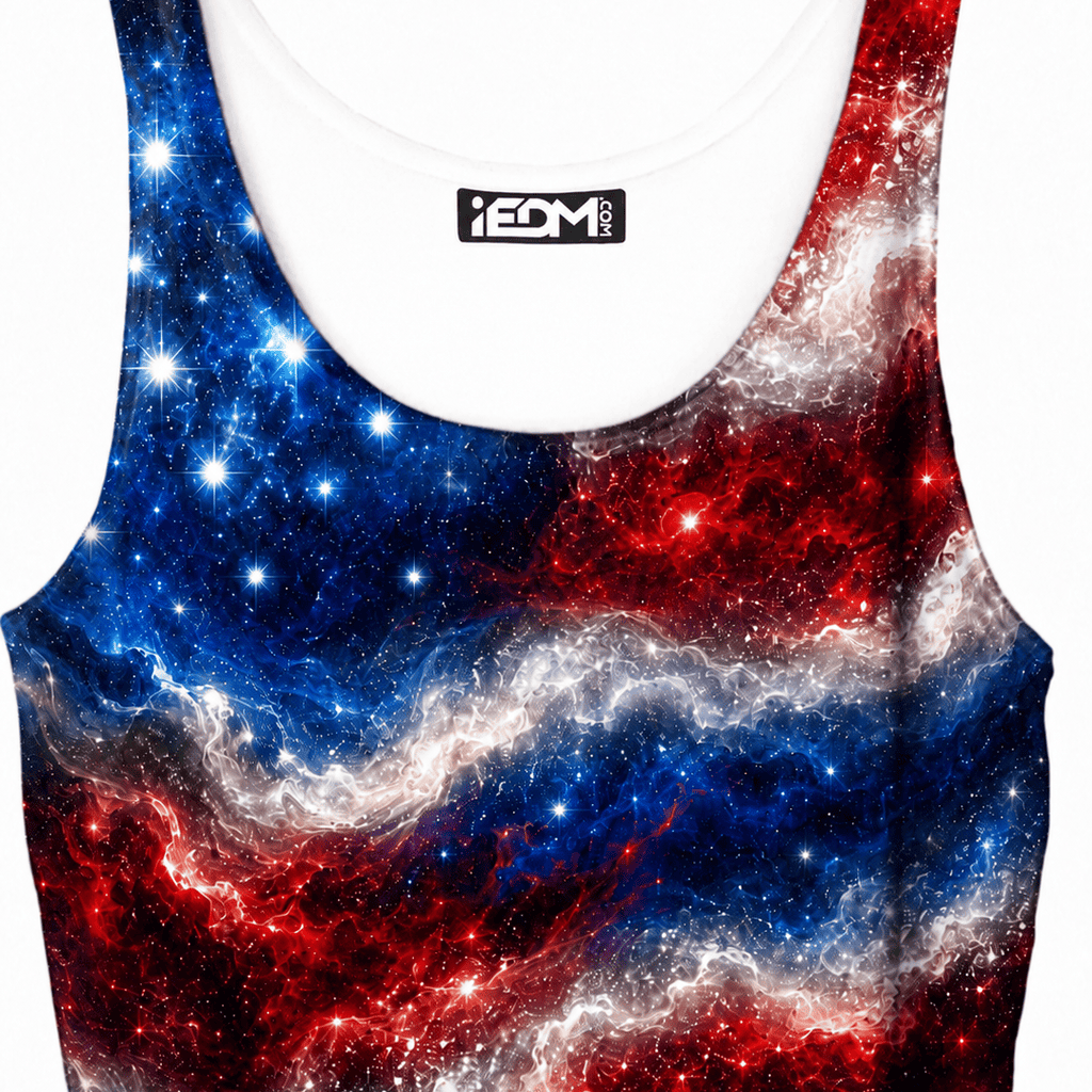 Nebula Stripes Crop Top and Leggings Combo