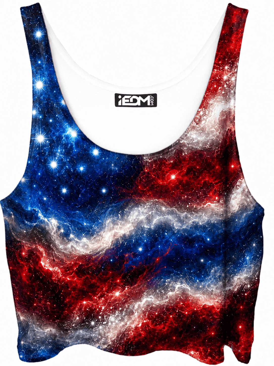 Nebula Stripes Crop Top and Leggings Combo