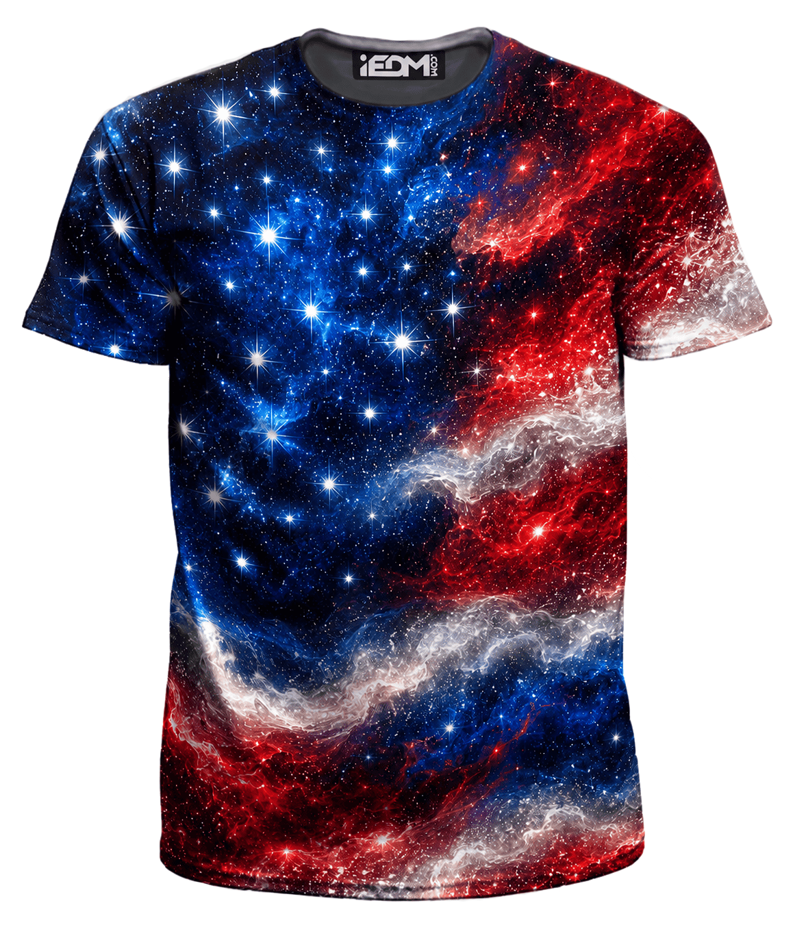 Nebula Stripes Men's T-Shirt and Shorts Combo