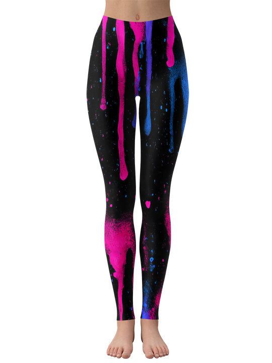 Neon Cascade Leggings - iEDM