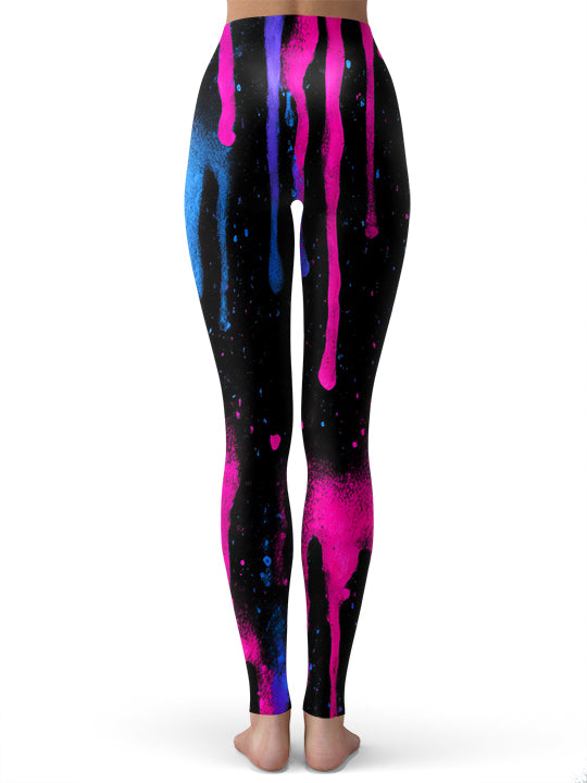 Neon Cascade Leggings - iEDM