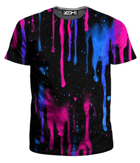 iEDM - Neon Cascade Men's T-Shirt