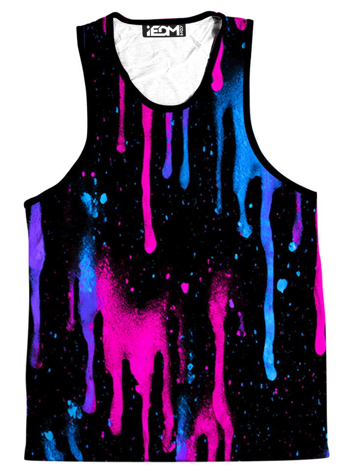 Neon Cascade Men's Tank and Shorts Combo - iEDM