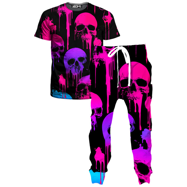 Neon Decay T-Shirt and Joggers Combo - iEDM