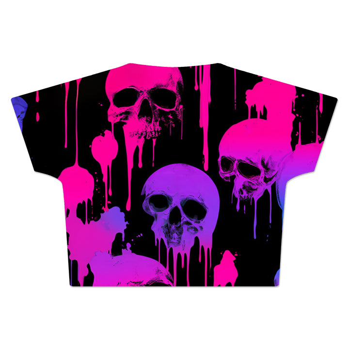 Neon Decay Crop Tee - iEDM