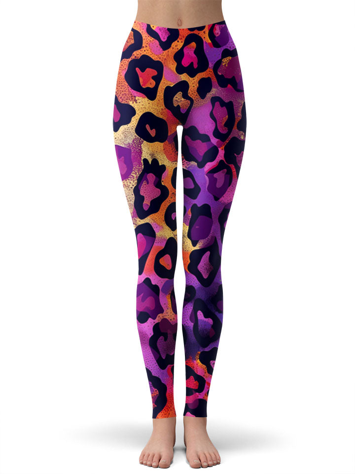 Neon Leopard Leggings
