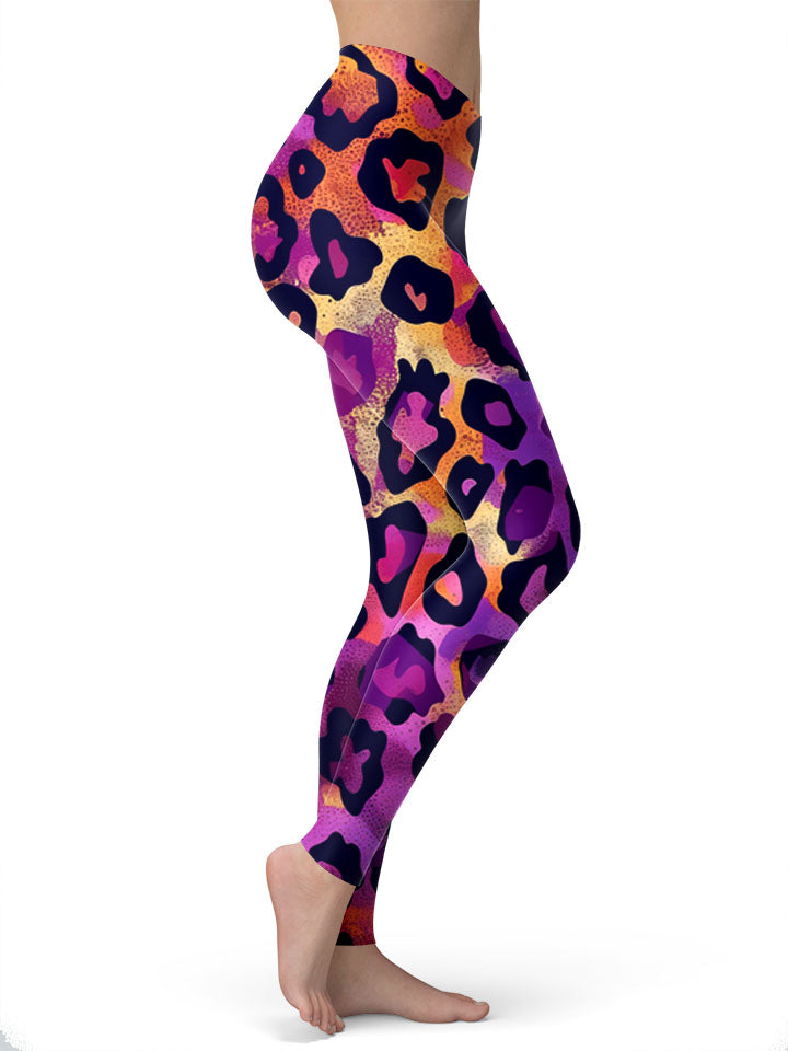 Neon Leopard Leggings