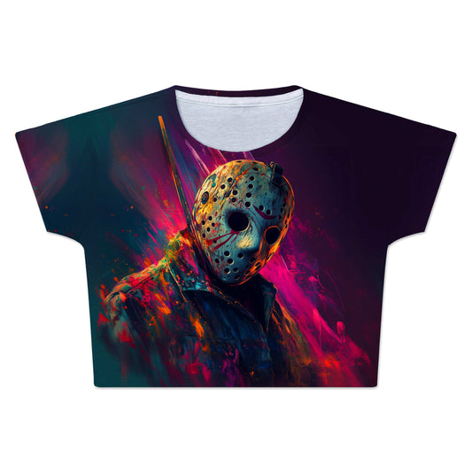 Neon Nightmare Crop Tee - iEDM